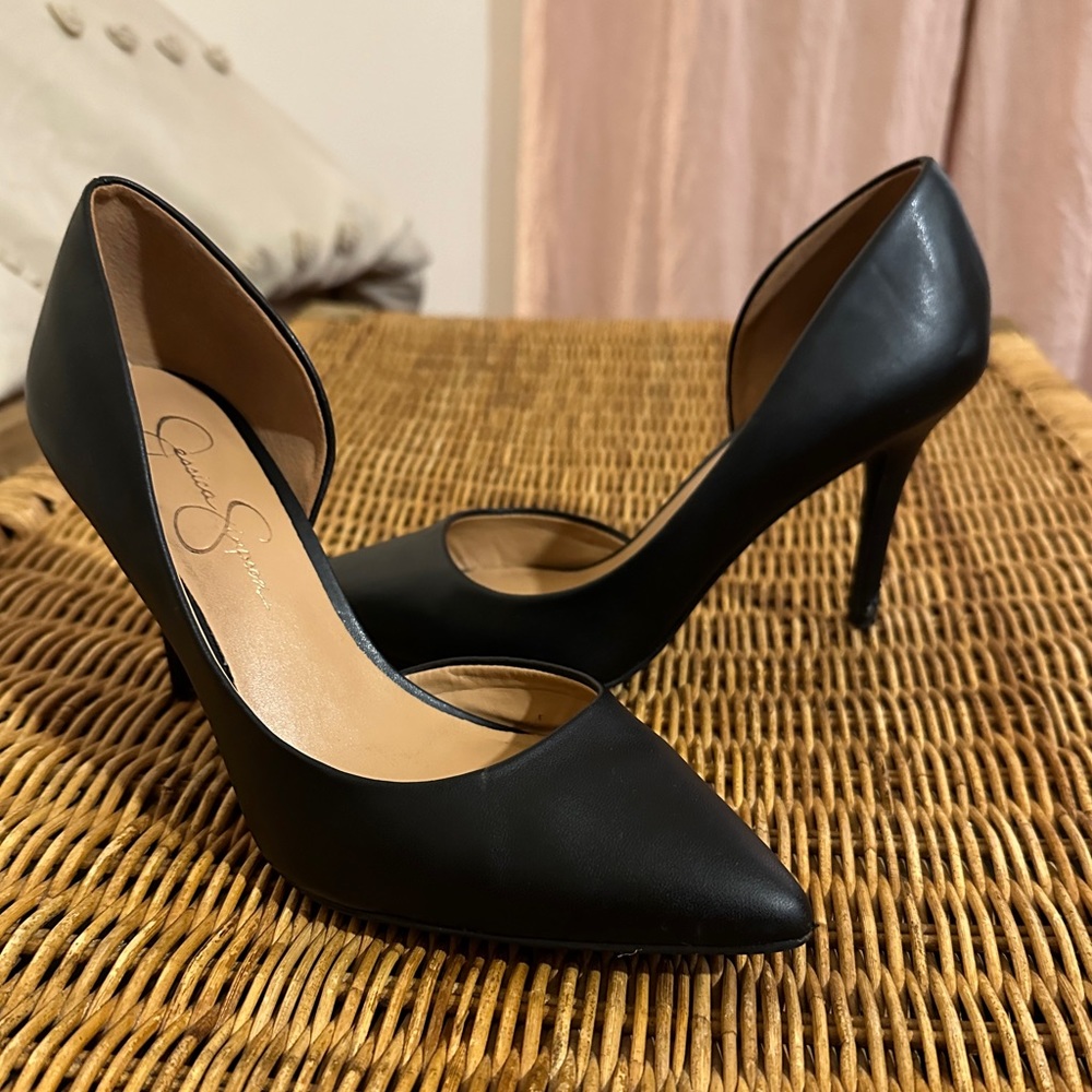 Jessica Simpson Black Heel